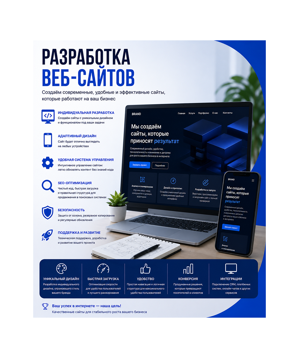 Разработка веб-сайтов
